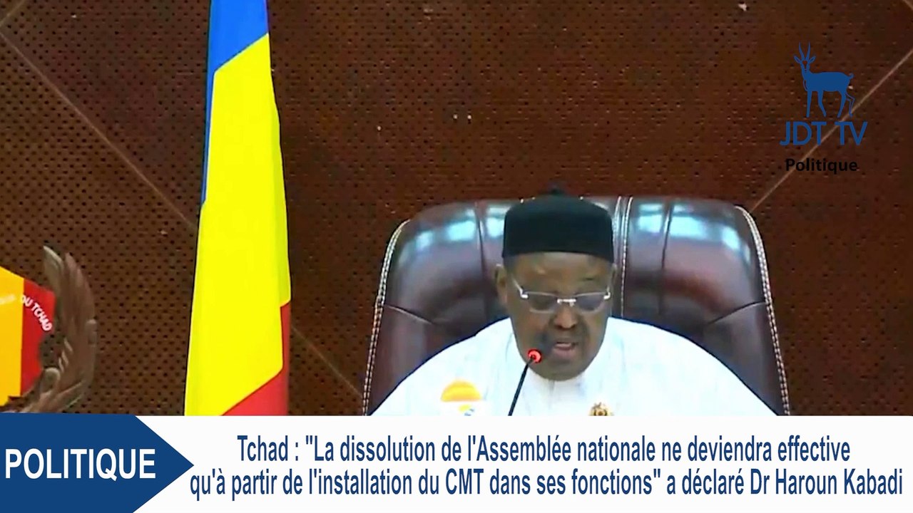 Dr HAROUN KABADI parle de la dissolution de l'Assemblée Nationale