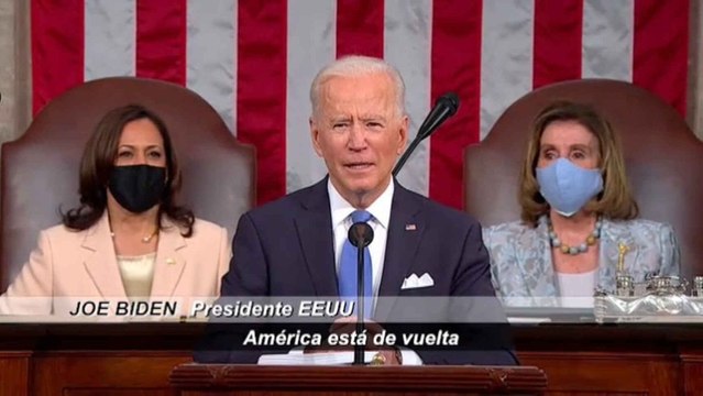 Biden anuncia una ruptura total con la política de Trump en su discurso por los 100 días de gobierno