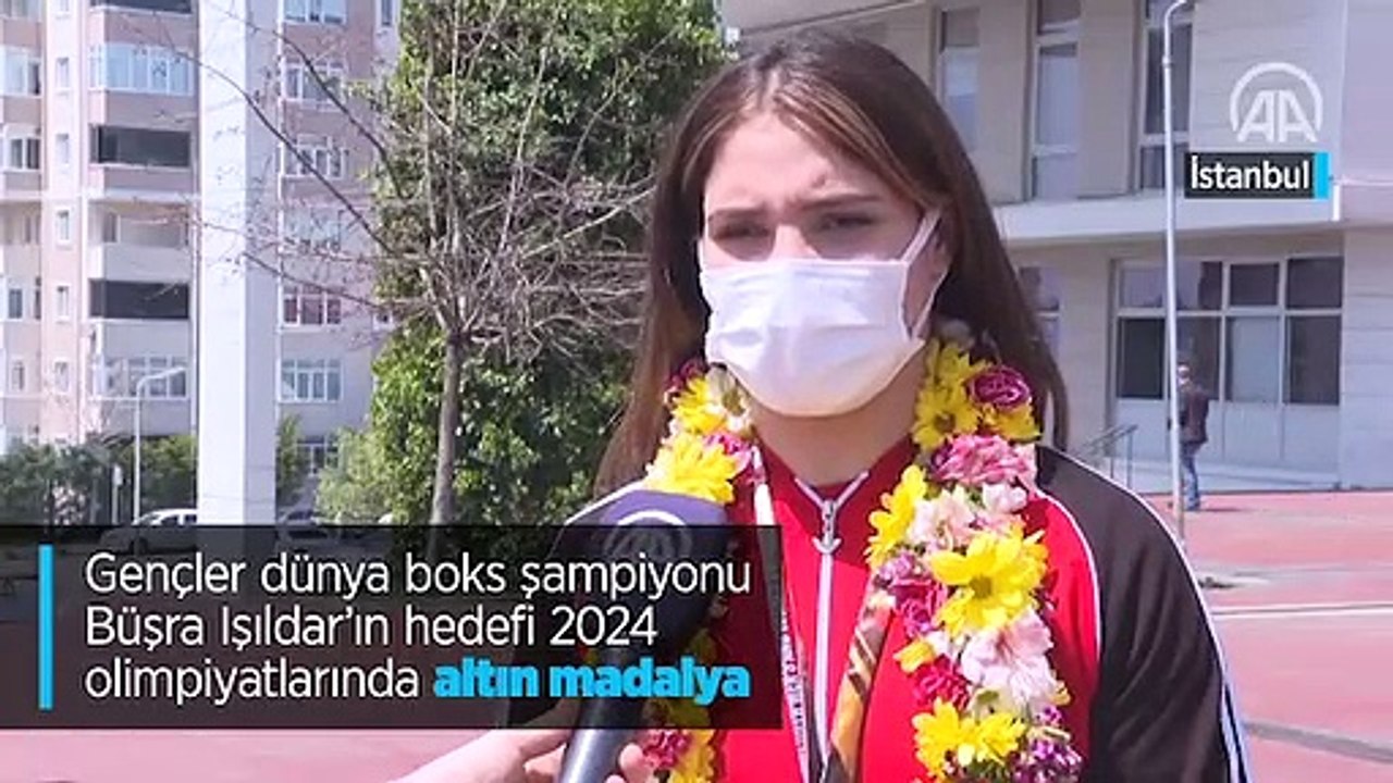 Hiçbir maçını kaybetmeyen, Dünya Boks Şampiyonası'nda altın madalya kazanan Büşra Işıldar konuştu