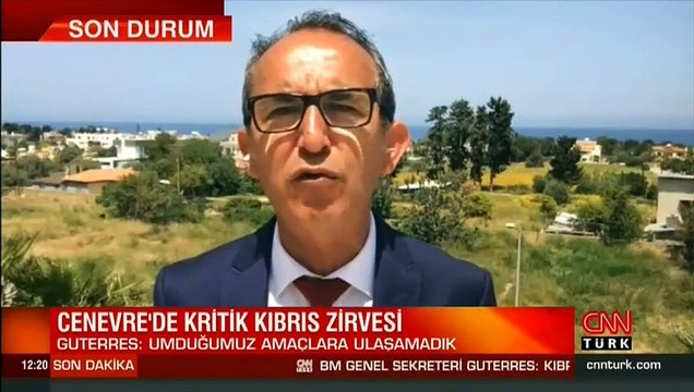 Son dakika... Cenevre'deki Kıbrıs zirvesi hakkında BM'den flaş açıklama