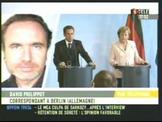 Sarkozy & la relation franco allemande
