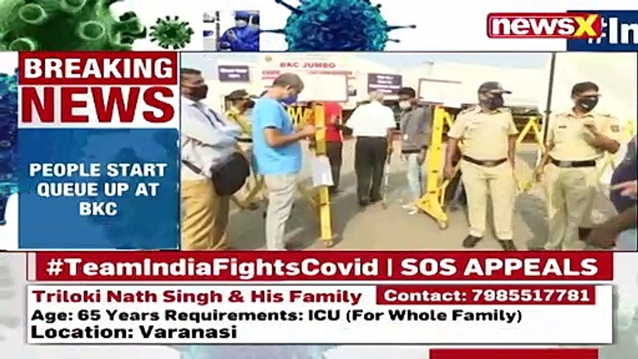 Covid Vaccination Starts At BKC People Line Up Outside BKC Centre NewsX