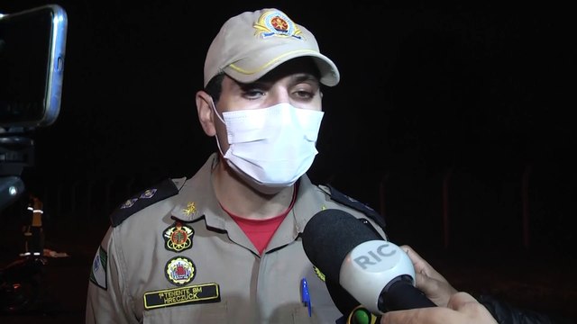 Colisão entre três motos e um carro deixa duas pessoas mortas e uma com lesões graves