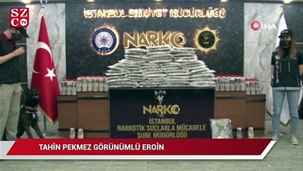 Tahin pekmez görünümlü eroin
