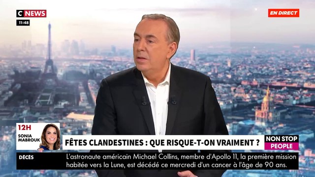 Que risque-t-on vraiment si on organise ou participe à une fête clandestine ? L’avocat Nicolas Rebbot répond dans « Morandini Live » sur CNews - VIDEO