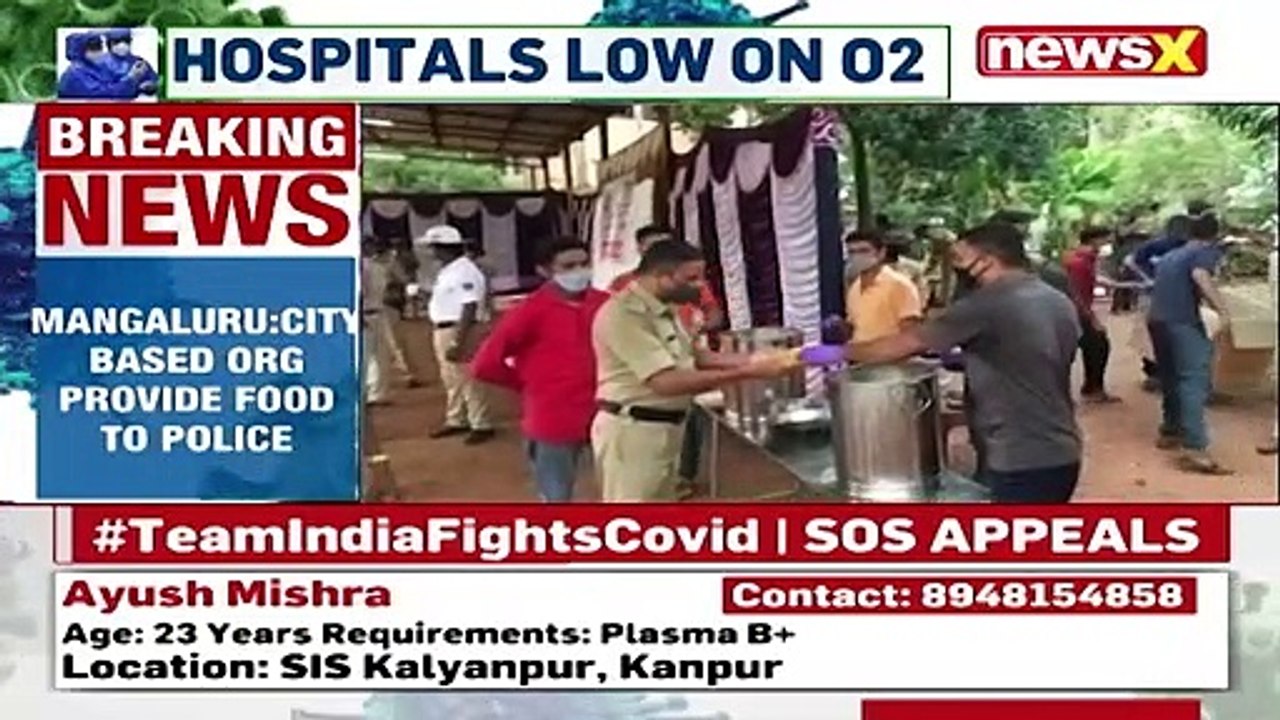 NGO Provides Food To Cops In Mangaluru Team India Fights Covid NewsX
