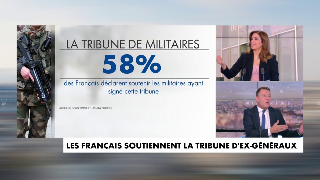 Jean-Lin Lacapelle : «On nous faire croire que la menace c'est la tribune de ces militaires»