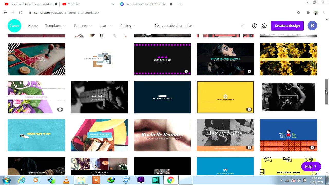 How to Make a YouTube Banner (YouTube Channel Art Tutorial) | Learn With Albert Pinto