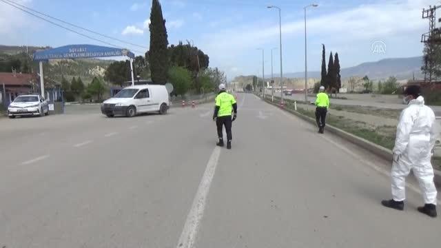Boyabat ilçesinde tam kapanma öncesi denetimler yoğunlaştırıldı