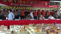 توقيف 17 شخصا إثر ضبط مخدرات بقيمة 82 مليون دولار في إندونيسيا