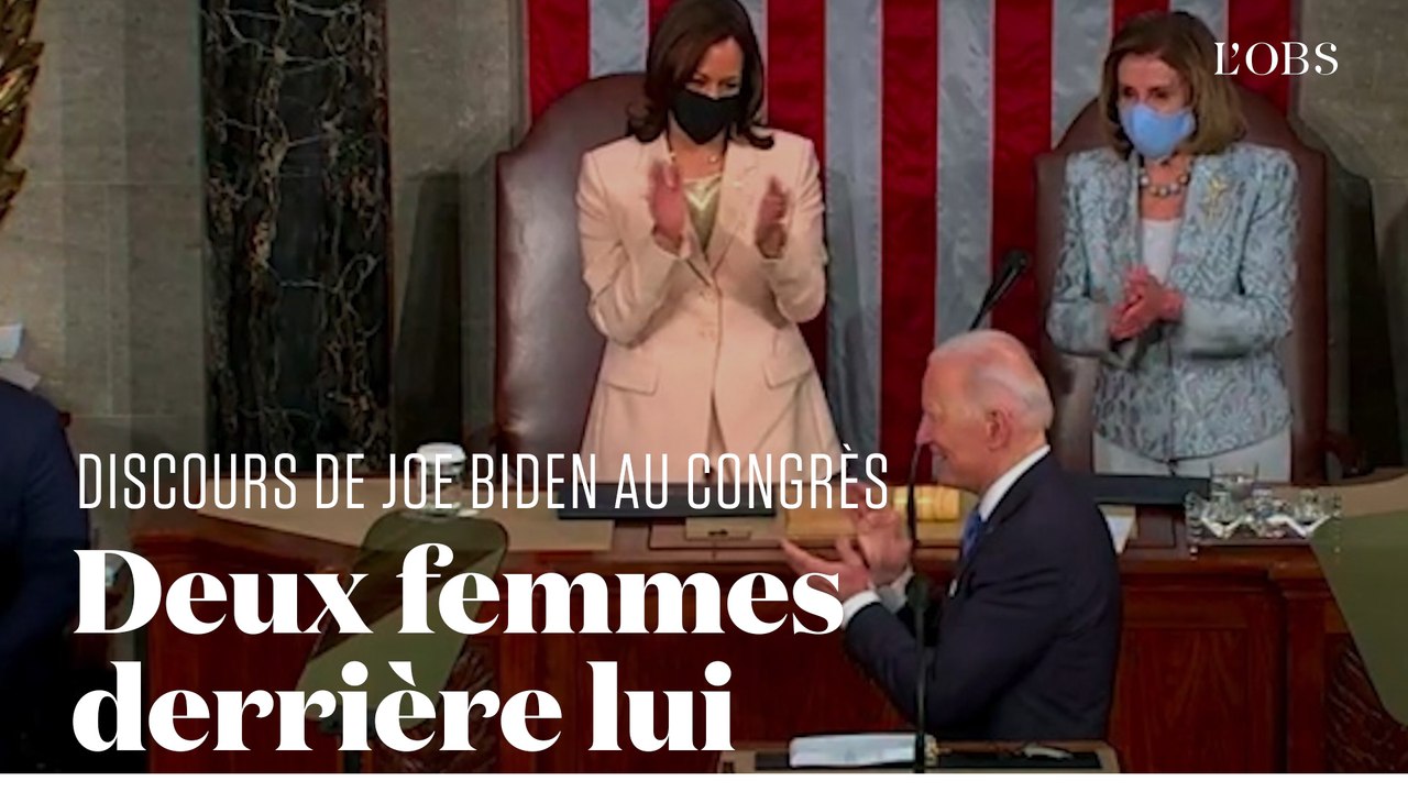 Le discours de Joe Biden au Congrès en cinq points-clés