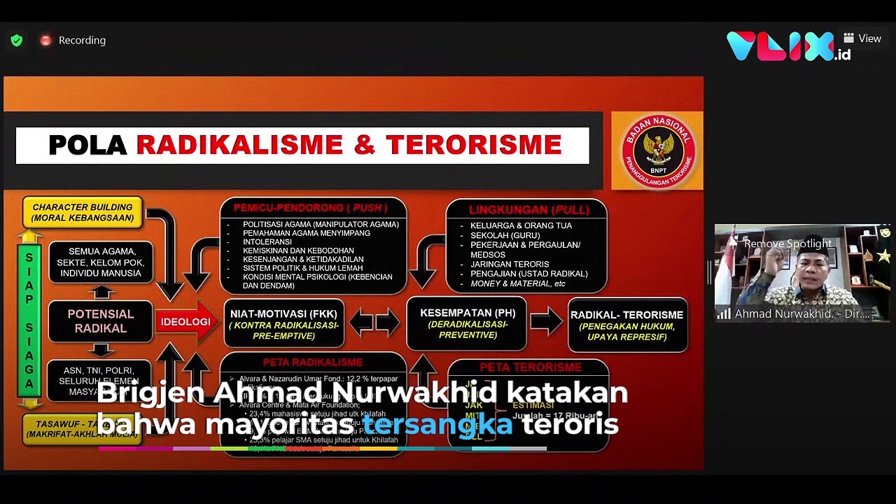 BNPT: Ustaz Merupakan Pintu Masuk dan Keluar Radikalisme