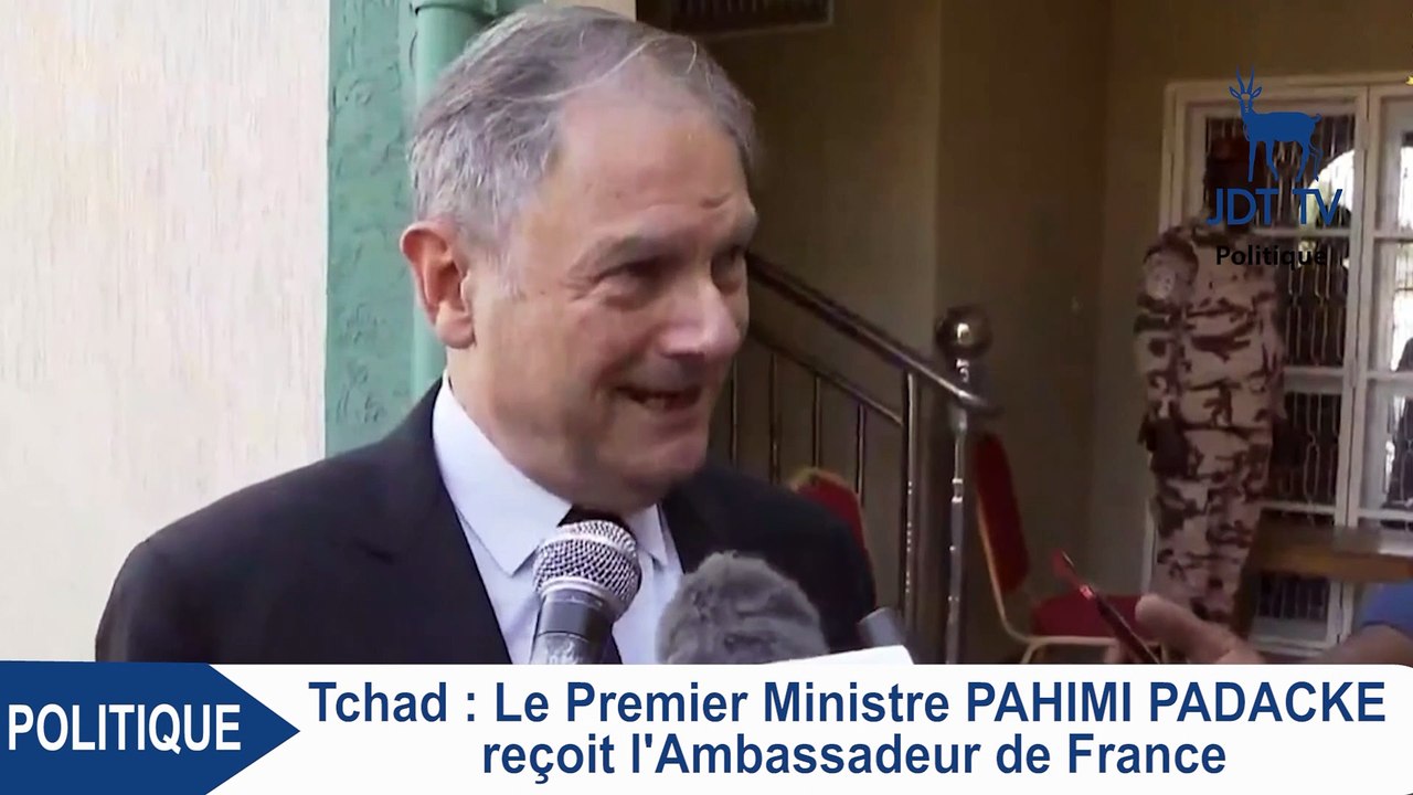Le Premier Ministre PAHIMI PADACKE reçoit l'Ambassadeur de France au Tchad