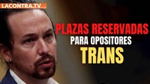 Iglesias propone reservar un 3% del empleo público a personas trans