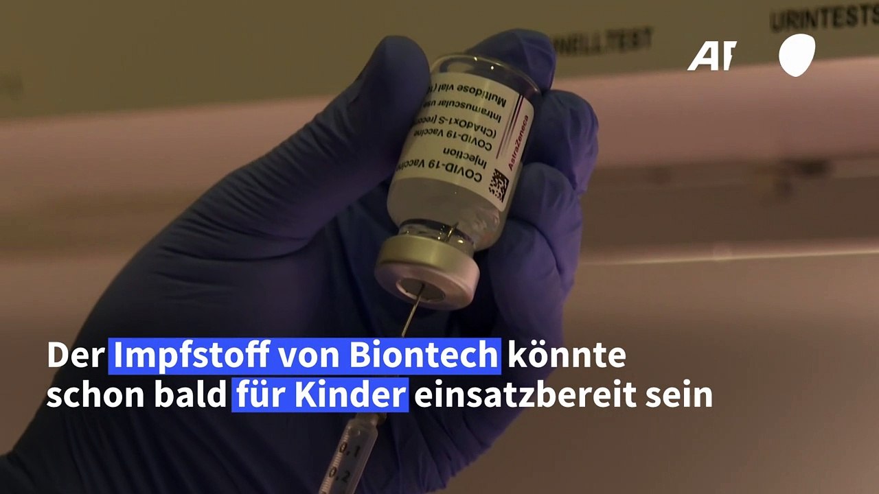 Biontech-Impfstoff könnte bald Zulassung für Kinder bekommen