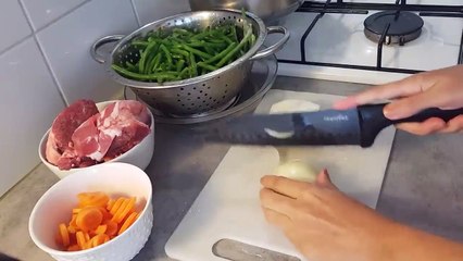 Tagine Haricots Vert Pomme De Terre Avec Cocotte