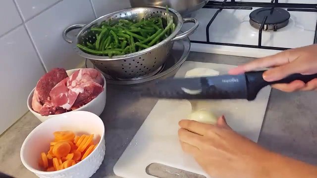 Tagine Haricots Vert Pomme De Terre Avec Cocotte