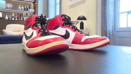 Sotheby's : vente exceptionnelle de baskets portées par des stars de la NBA