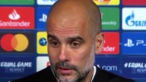 Football - Champions League - Pep Guardiola press conference after PSG 1-2 Manchester City