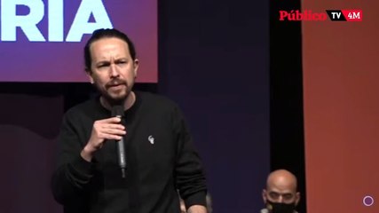 Download Video: Pablo Iglesias, a Ayuso: 