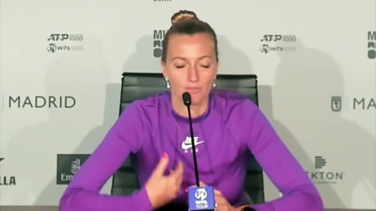 WTA - Madrid 2021 - Petra Kvitova : "It was nice to see people in the stands, as well, to be honest, I really missed them"