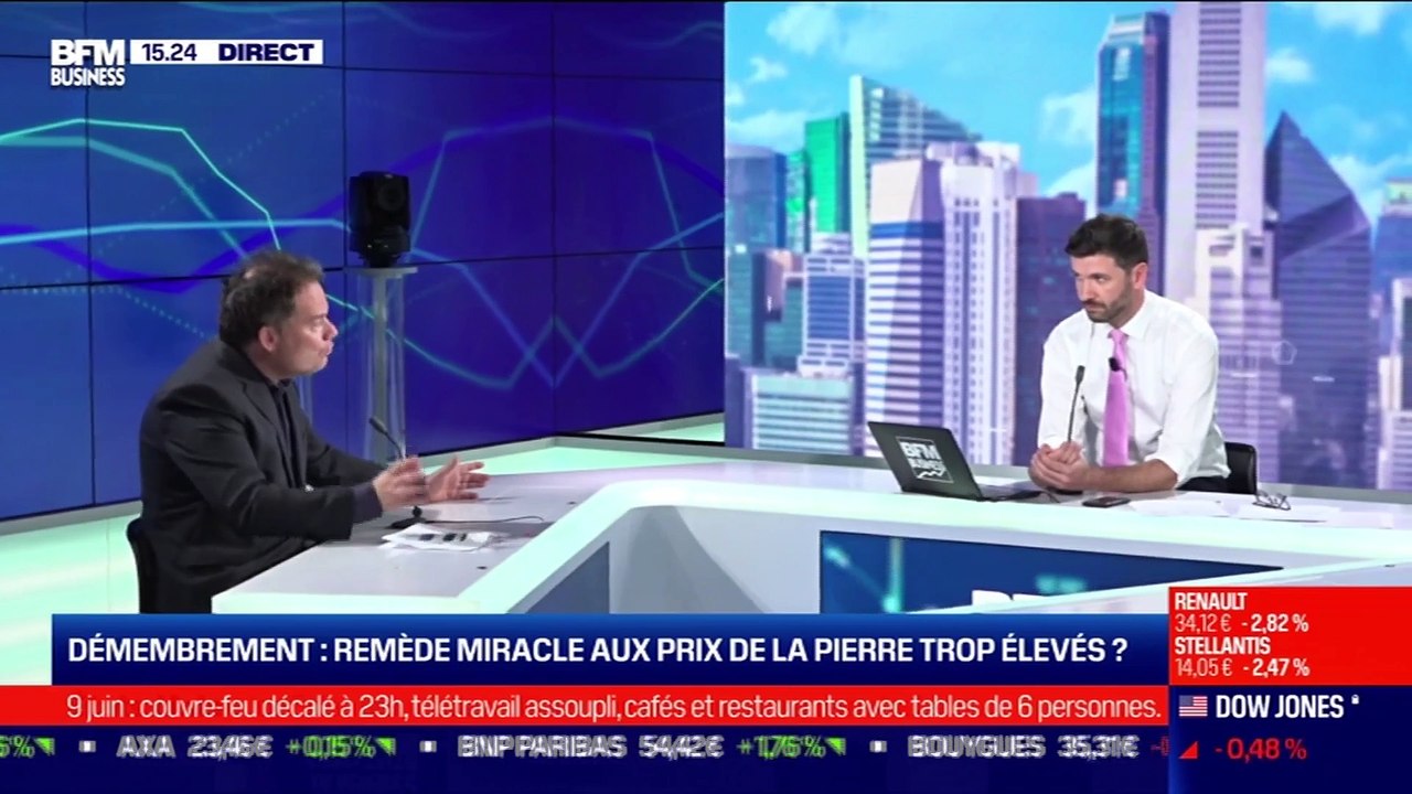 Marc Julien (Agences Réunies) : Démembrement, remède miracle aux prix de la pierre trop élevés ? - 29/04