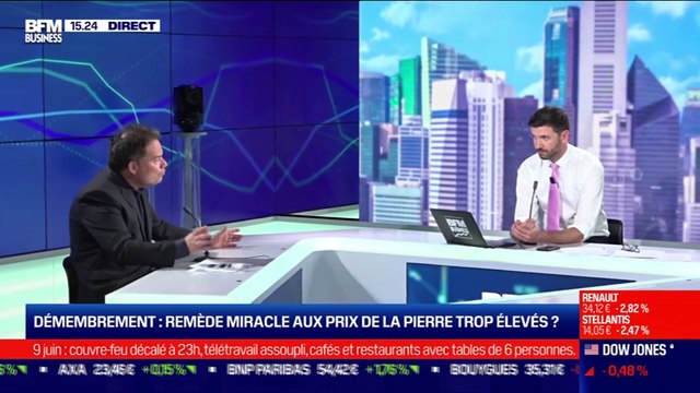 Marc Julien (Agences Réunies) : Démembrement, remède miracle aux prix de la pierre trop élevés ? - 29/04