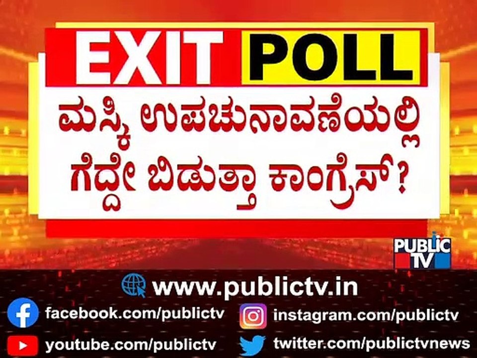 Basanagouda Turvihal Likely To Win From Maski Assembly Constituency | 'Public' Exit Poll