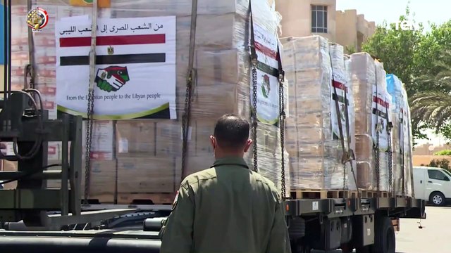 مصر ترسل مساعدات طبية للأشقاء فى دولة ليبيا