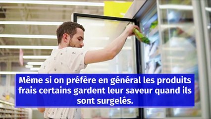 Ces aliments qu'il vaut mieux acheter surgelés que frais