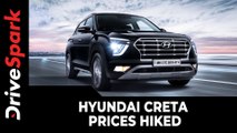 Hyundai Creta Prices Hiked | Second Hyundai Creta Price Hike In 2021