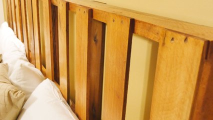 How To DIY A Pallet Bed