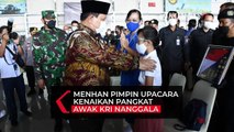 Menhan Prabowo Pimpin Upacara Militer Penyerahan Tanda Kehormatan RI Bagi Awak KRI Nanggala 402