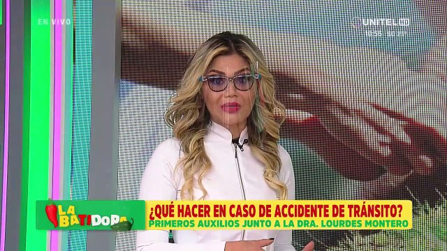 ¿Cuáles son los primeros auxilios en caso de un accidente de tránsito?