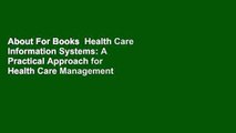 About For Books  Health Care Information Systems: A Practical Approach for Health Care Management