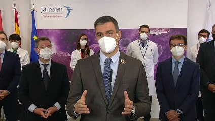 Sánchez considera el ritmo de vacunación en España "francamente esperanzador"