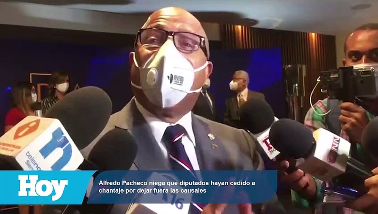 Alfredo Pacheco niega que diputados hayan cedido a chantaje por dejar fuera las causales
