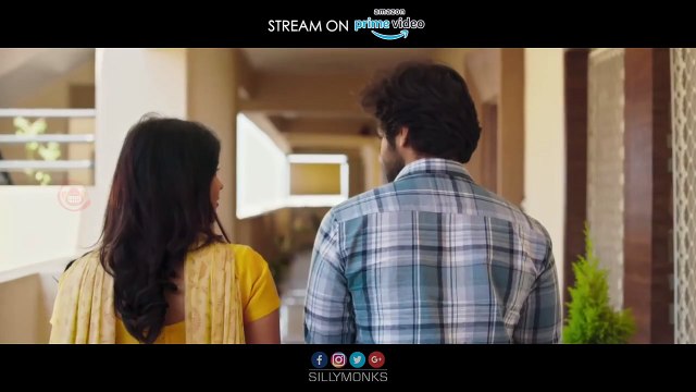 24 Kisses Hindi Movie Scenes - Adith Arun Lip Lock with Hebah Patel _ Silly Monks