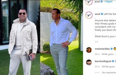 Alex Rodriguez exhibe su 'cuerpazo' tras cuatro meses de intenso trabajo