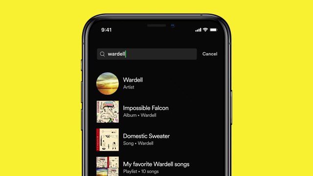 Rediseño de Spotify
