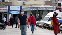 Çankırı'da kısıtlamaya saatler kala vatandaşlar sokaklara akın etti