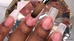 Acrylic Nails Tutorial - Clear Acrylic Nails Using Nail Tips - How To - For Beginners
