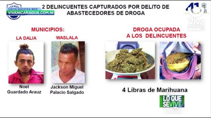 firmes contra la delincuencia en Matagalpa