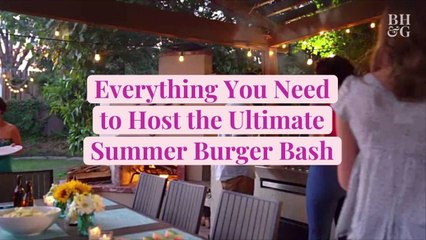 Everything You Need to Host the Ultimate Summer Burger Bash