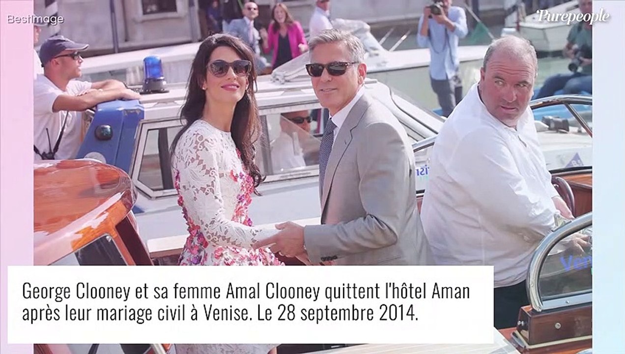 George Clooney : Fou amoureux d'Amal, l'acteur est convaincu d'avoir "touché le jackpot"