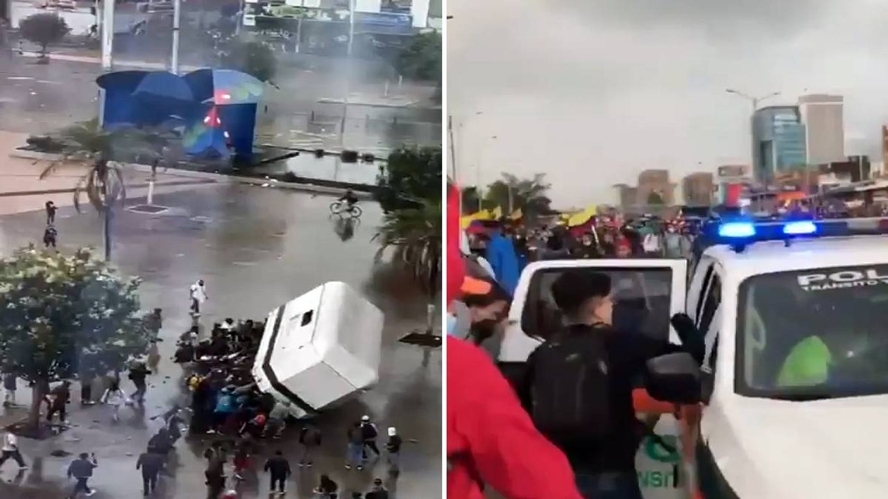 Capturados por diferentes delitos durante paro nacional ya comparecen ante la justicia