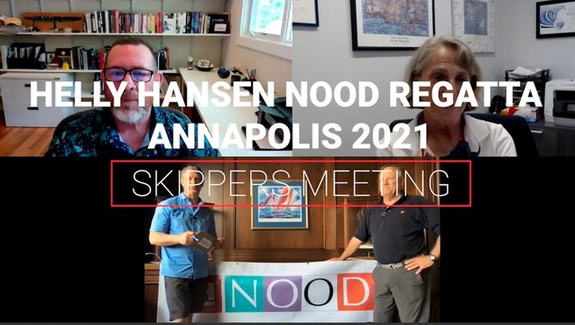 Helly Hansen NOOD Regatta Annapolis Skippers Meeting
