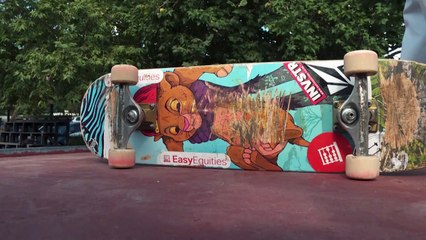 Incarner le skateboard africain aux JO, le rêve de gosse de Brandon Valjalo