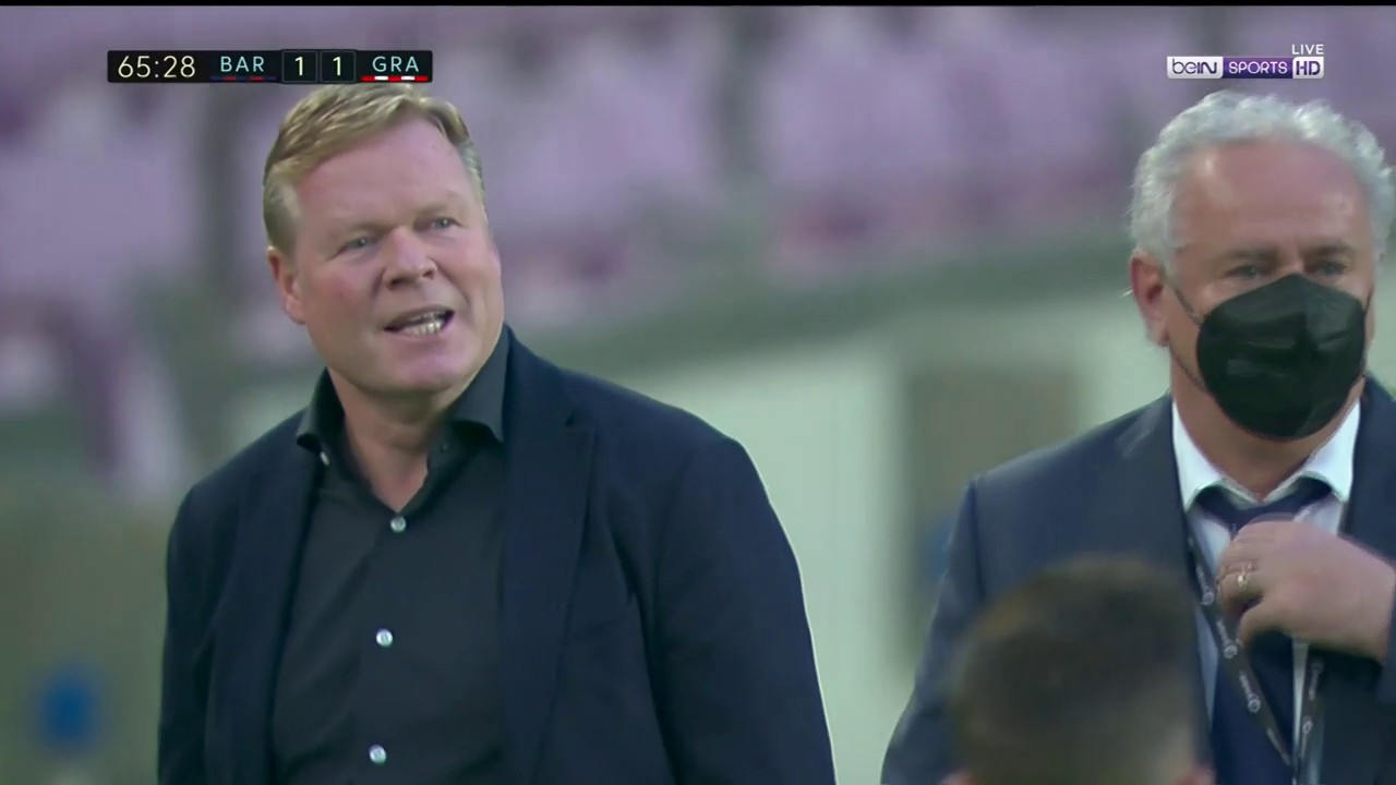 Koeman shown red card against Granada