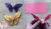Easy Paper Butterfly Origami - Cute & Easy Butterfly Diy - Origami For Beginners